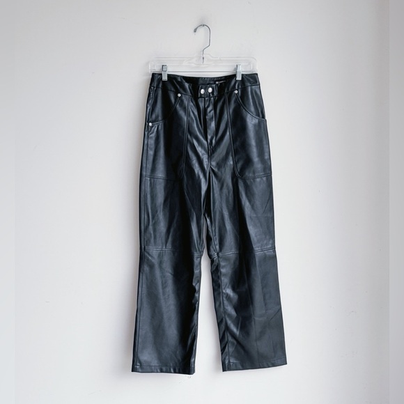 BLANKNYC The Baxter Faux Leather Pants Size 30 - Picture 5 of 9